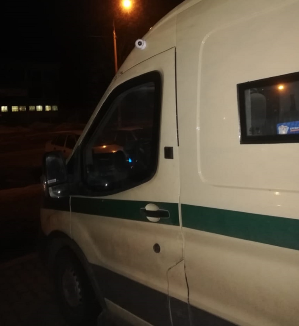 Установка видеонаблюдения на бронированные автомобили